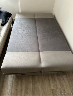 Rozkládací pohovka HEJLS šedá (Jysk) - 2