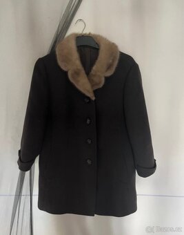 Vlněný podzimní kabát - 2