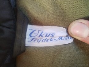 vojenské kabáty, kalhoty Českoslovenká armáda - 2