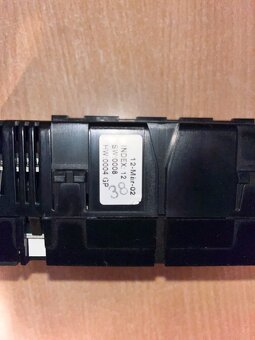 Ovládací panel topení/klimatizace - 3B1907044H - 2