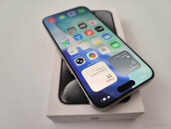 apple iphone 15 PRO MAX 256gb White Titanium / Batéria 100% - 2