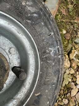 Kolečka (třeba k lešení ) - 2