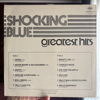 Shocking Blue — Greatest Hits. LP - 2