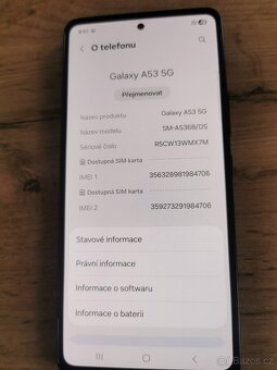 samsung a53 top stav - 2