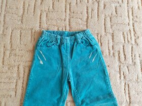 Manšestrové kalhoty 98/104 - 2