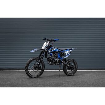Pitbike Leramotors Shark 125ccm, el. start, modry - 2