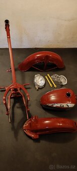 Jawa 350/354 kývačka + sidecar - 2