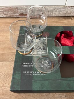 Foukané skleničky na brandy, rum, koňak - 2