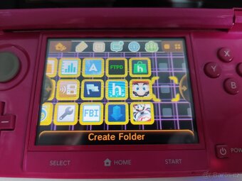Nintendo 3DS Pink Gloss + homebrew hack a 64GB karta - 2