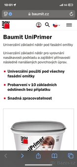 Baumit -UNI PRIMER(univerzální nátěr ) - 2