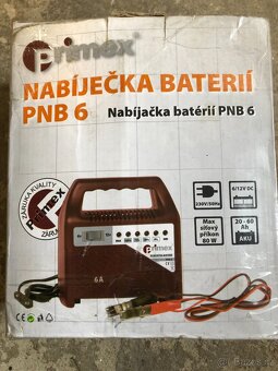 Nabíječka autobaterií PNB6 6/12V 6A - 2