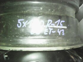PRODAM=DYSK  5X100 R15 6J ET=43 - 2