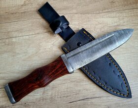 velký lovecký Damaškový nůž SKINNER 29 cm, handmade - 2