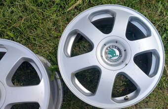 Alu kola 5x100 R15 Škoda - 2