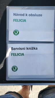 Škoda Felicia - servisní knížka, návod k obsluze - 2