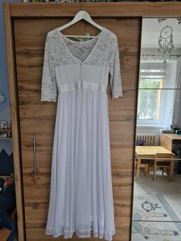 Popůlnoční svatební šaty EVER PRETTY 40 - 2