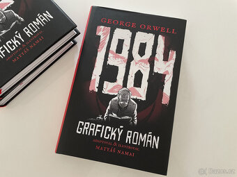 Grafický román "1984" kniha [NOVÁ] - 2