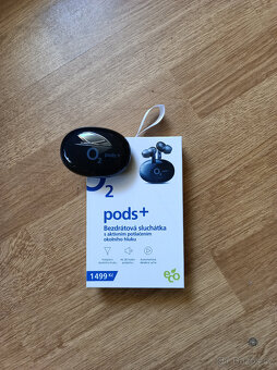 Bezdrátová sluchátka O2 pods+ Mark II. s ANC, černá - 2