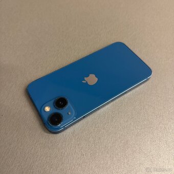 iPhone 13 mini 128GB modrý, pěkný stav, 12 měsíců záruka - 2