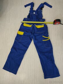 Dětské pracovní kalhoty montérky - 2