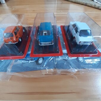 Škoda 105+Škoda 1000 mb+polsky Fiat 126P 1:24 - 2