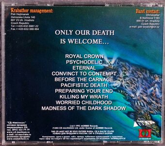 Koupím originální ruské CD licence KRABATHORu - 2