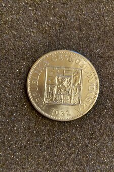 Stříbrná mince 10Kč, r. 1932 - 2