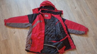 Červená zimní bunda, vel 164 - 2