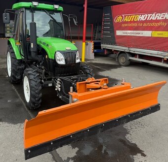 Traktor YTO 504D + čelní sněhová radlice - 2