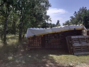 Hoblované trámky na přístřešek pergolu - 2