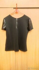 Společenské tričko Clockhouse s flitry - 2