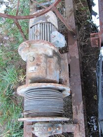 stavební výtah, vrátek, naviják - 2