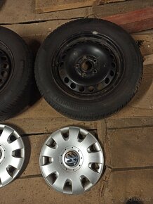 4 disky VW Škoda - 5x112 6Jx15 ET47 (UŽ BEZ POKLIC) - 2
