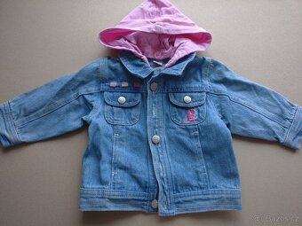 Džínová bunda vel. 62/68 - 2