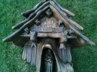 Dřevěná kaplička. - 2