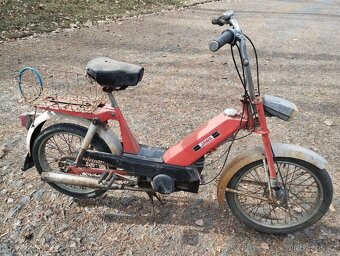 Jawa 207 Babetta s kartičkou , původní lak, viz.foto. - 2