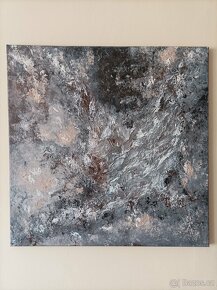 Obraz 50x50 textura abstrakce DOPRAVA ZDARMA - 2