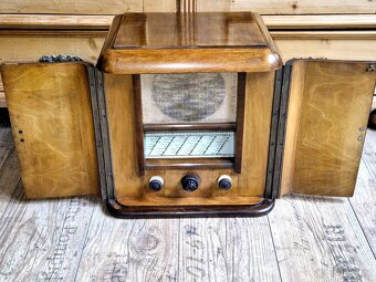 Rádio Mikrofona MK 306 Superdual Luxus, 1935-36 - 2