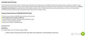 Lexmark 80C2HY0 Žlutý Toner - 2