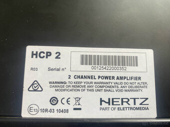 Zesilovač Hertz HCP 2 - 2