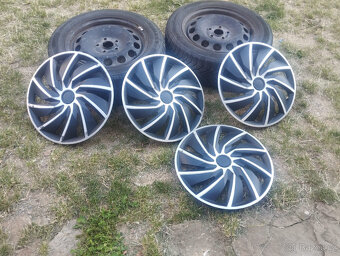 5x112 R16; 205/55 R16 plechová - 2