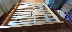 Prodám masivní dubovou postel výrobce Halačkova pila - 2