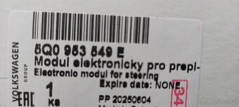 Kroužek volantu 5Q0953549E Škoda - 2