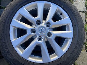 Alu kola - Toyota Land Cruiser 5x150 letní DUNLOP 285/50R20 - 2