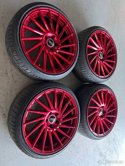 Keskin 8,5x19 s pneu 225/35 - 2