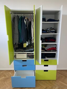 Dětské skříně IKEA Stuva - 3 kusy - 2
