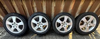 Originál alu kola Škoda R16 5x112 ET50 + Zimní pneu - 2