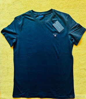 Gant navy blue crew neck t-shirt - 2