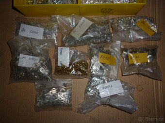 Postříbřené kontakty do tišt.spojů a další - 2