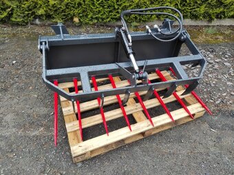 Napichovací vidle s přidržovačem MINI 140cm , euro - 2